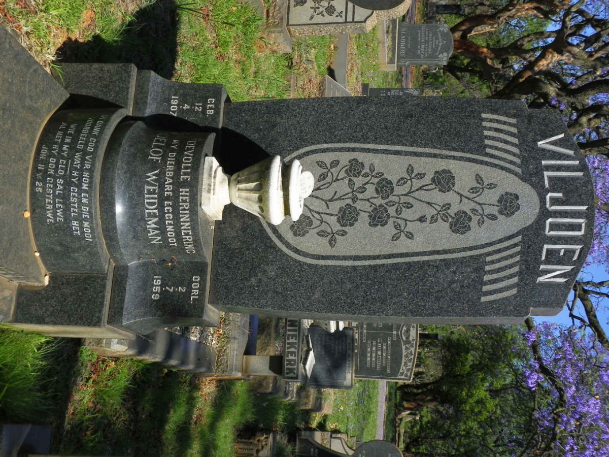 VILJOEN Roelof Weideman 1907-1959