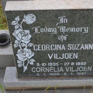 VILJOEN Cornelia 1906-1997 :: VILJOEN Georgina Suzanne 1935-1992
