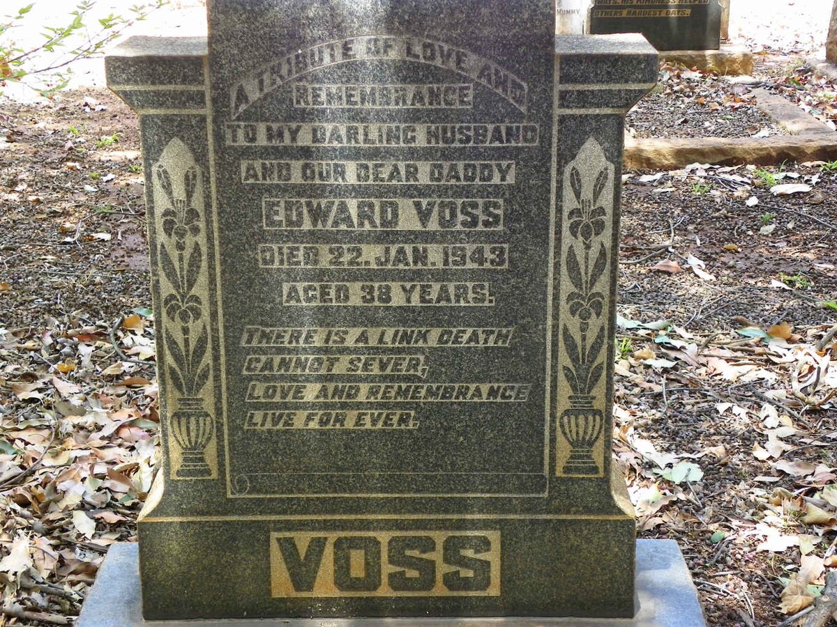 VOSS Edward -1943