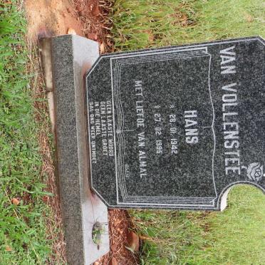 VOLLENSTEE Hans, van 1942-1995