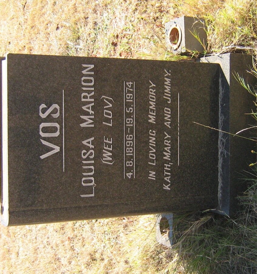 VOS Louisa Marion 1896-1974