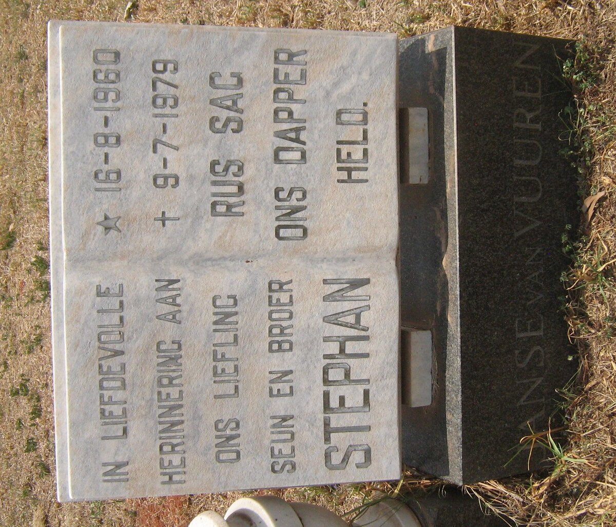 VUUREN Stephan, Janse van 1960-1979