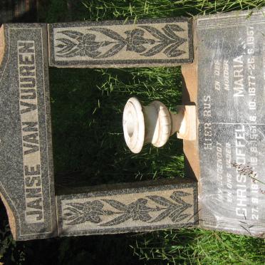 VUUREN Christoffel, Janse van 1878-1951 &amp; Maria 1877-1957