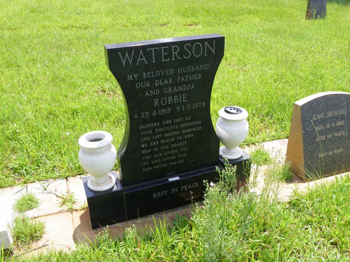 WATERSON Robbie 1919-1976