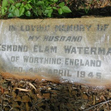 WATERMAN Esmond Elam -1945