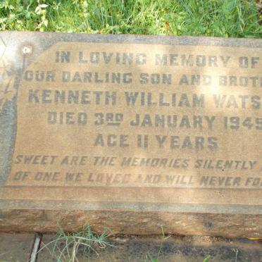 WATSON Kenneth William -1949