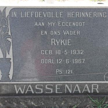 WASSENAAR Rykie 1932-1967