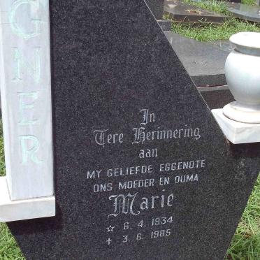 WAGNER Marie 1934-1985