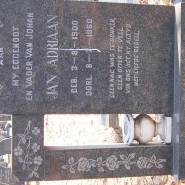 WALT Jan Adriaan, van der 1900-1960