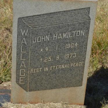 WALLACE John Hamilton 1904-1973