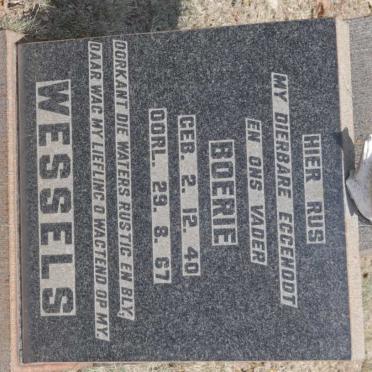 WESSELS Boerie 1940-1967