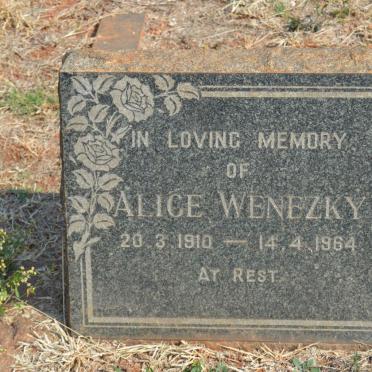 WENEZKY Alice 1910-1964