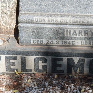 WELGEMOED Harry Burnard 1917-1958 :: WELGEMOED Harry 1946-1967 