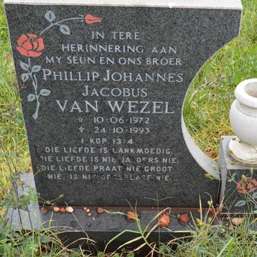 WEZEL Phillip Johannes Jacobus, van 1972-1993