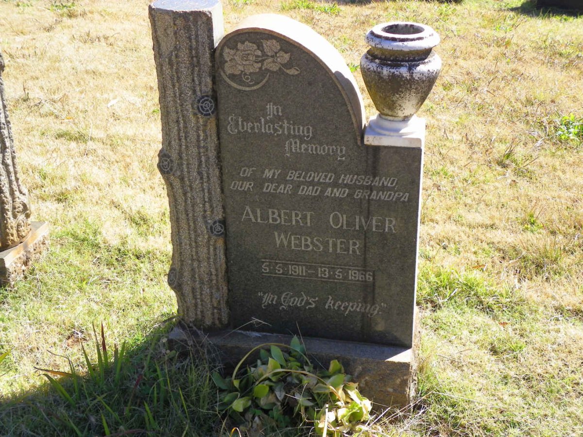 WEBSTER Albert Oliver 1911-1966