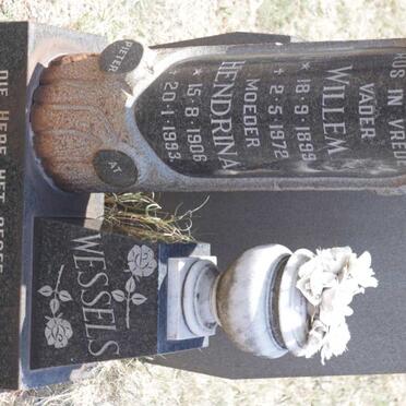 WESSELS Willem 1899-1972 &amp; Hendrina 1906-1993