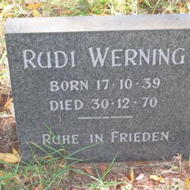 WERNING Rudi 1939-1970
