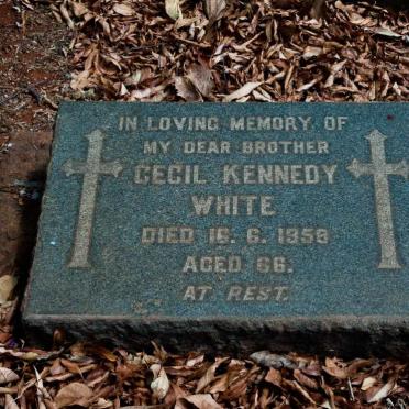 WHITE Cecil Kennedy -1958