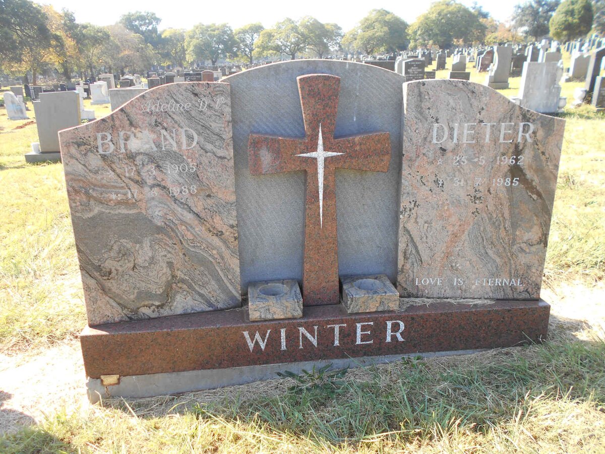 WINTER Adeline D.V. nee BRAND 1905-1988 :: BRAND Dieter 1962-1985