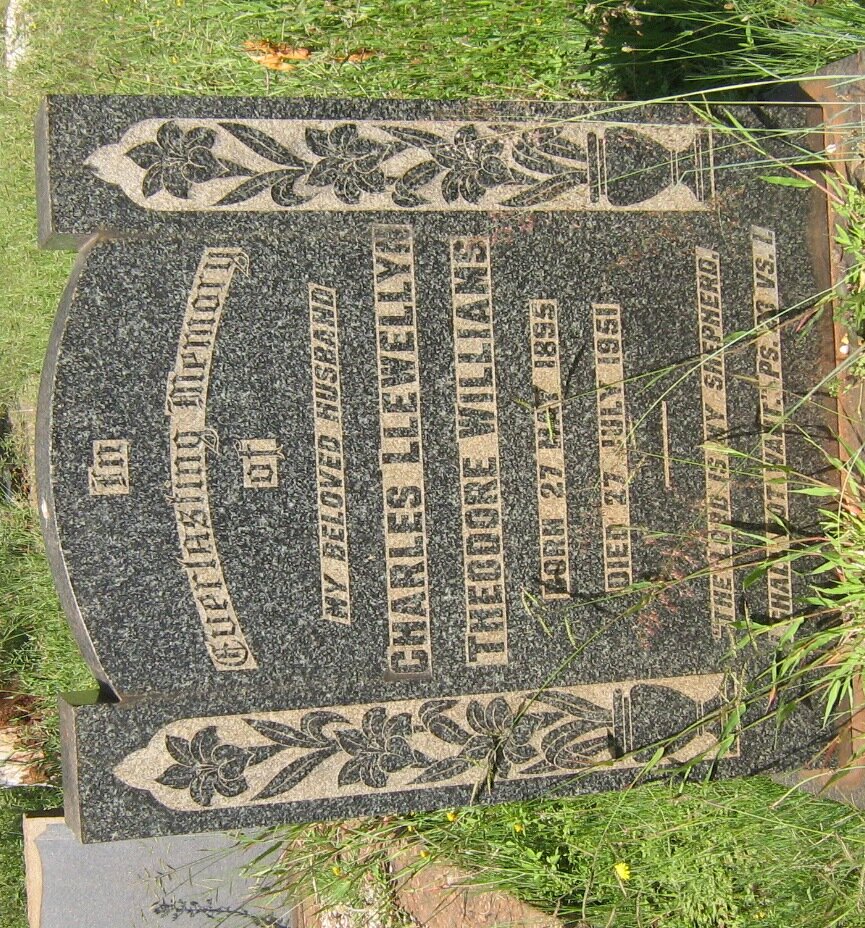 WILLIAMS Charles Llewellyn Theodore 1895-1951