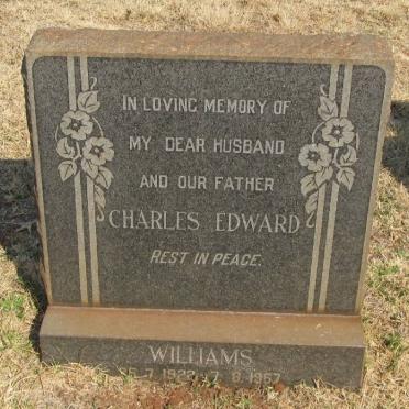 WILLIAMS Charles Edward 1922-1967