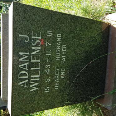 WILLEMSE Adam J. 1943-1981