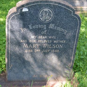 WILSON Mary -1948