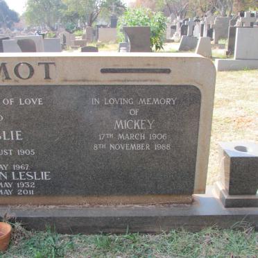 WILMOT Leslie 1905-1967 :: WILMOT Mickey 1906-1988