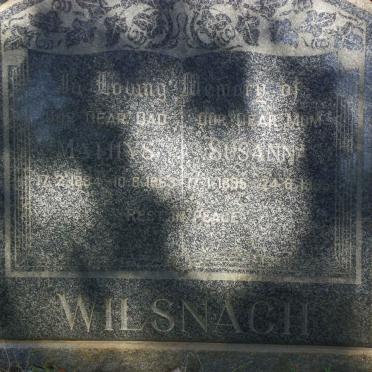 WILSNACH Mathys 1884-1963 &amp; Susanna 1895-1955