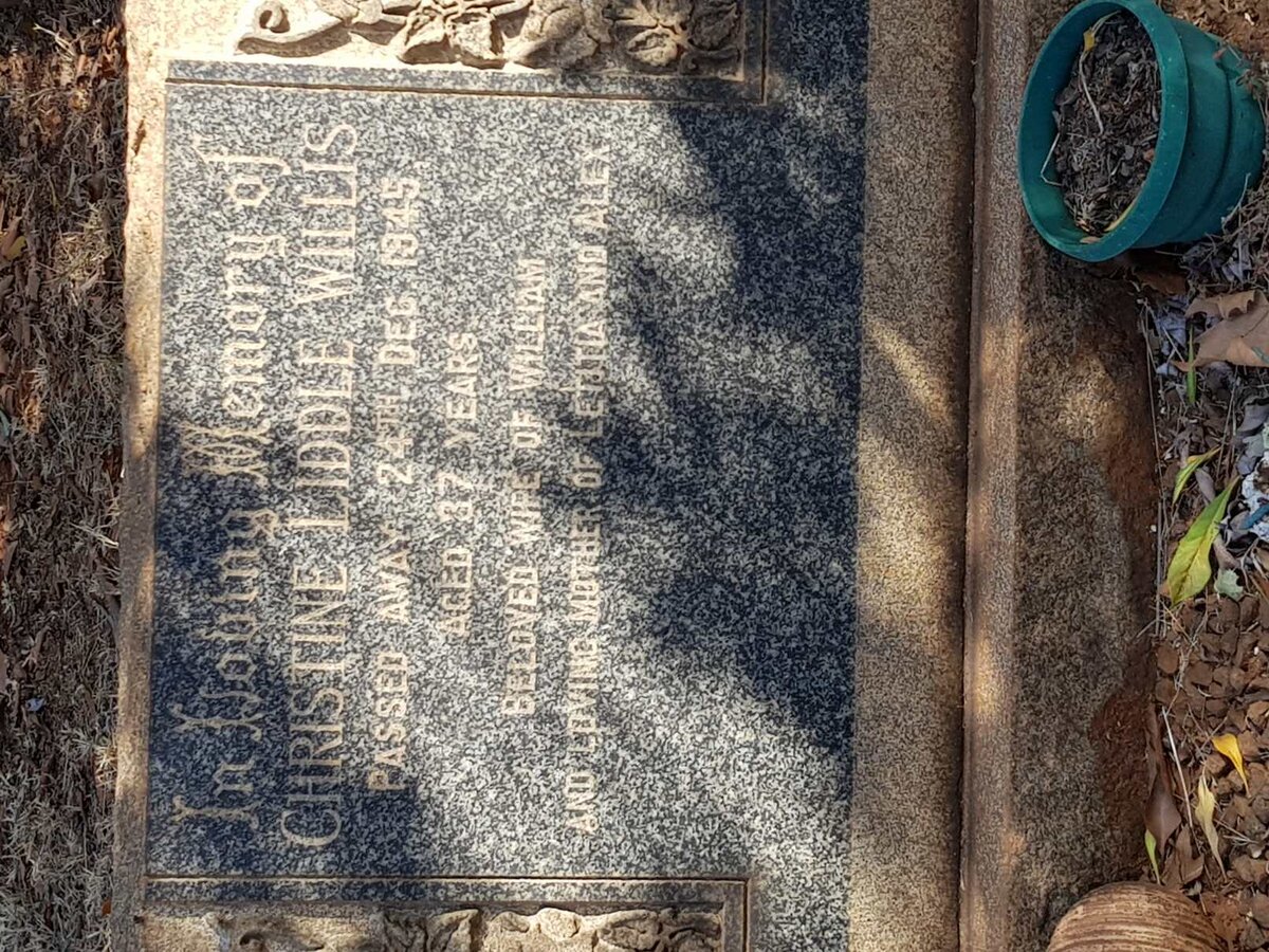 WILLIS Christine Liddle -1945