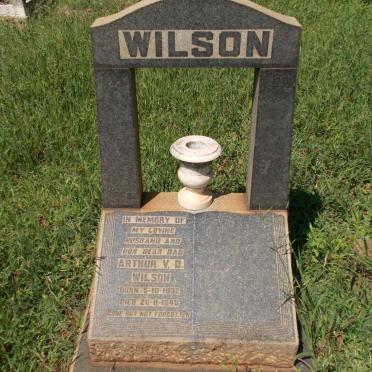 WILSON Arthur V.D. 1892-1948