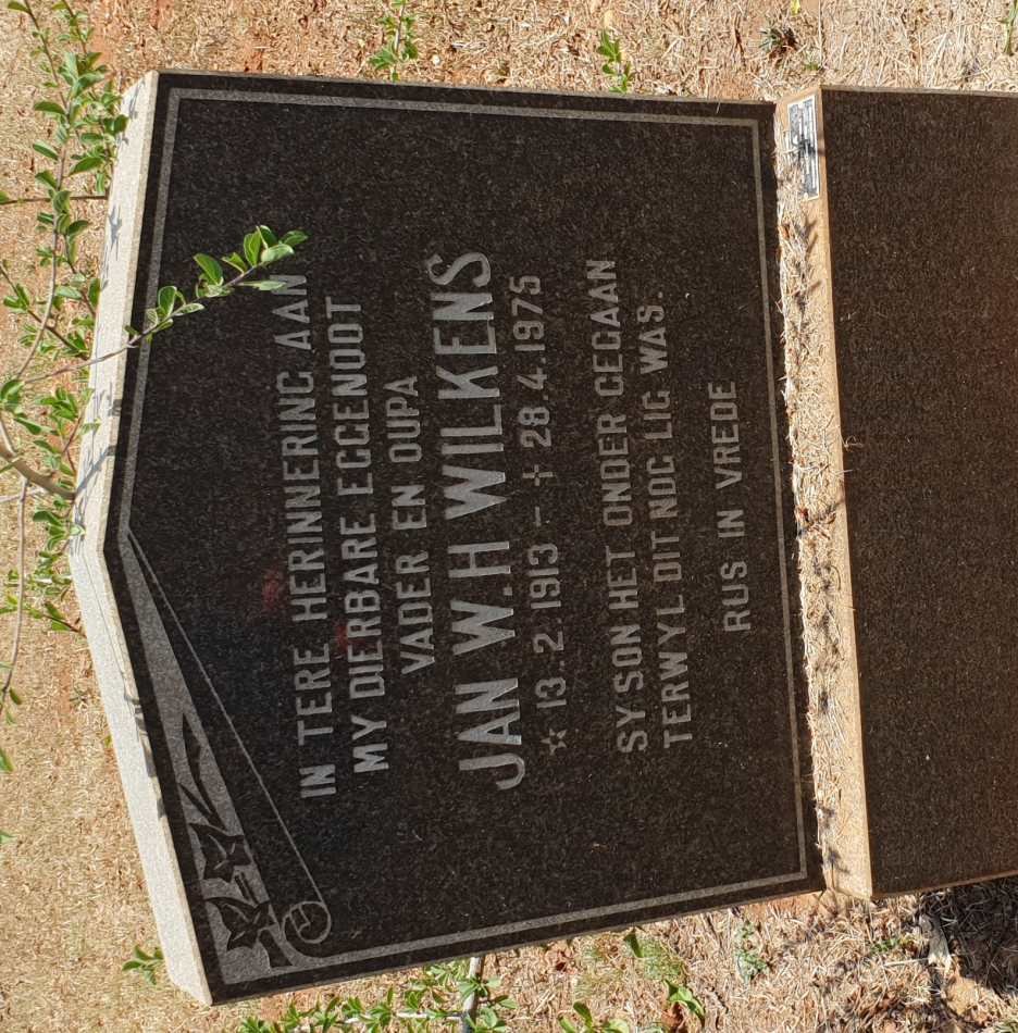 WILKENS Jan W.H. 1913-1975