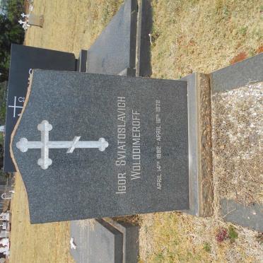 WOLODIMEROFF Igor Sviatoslavich 1882-1972