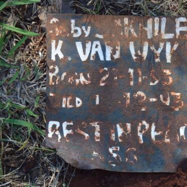 WYK Jakhile K., van 1993-1993