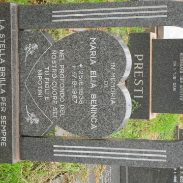 Z???A Maria Elia Beninca 1938-1987