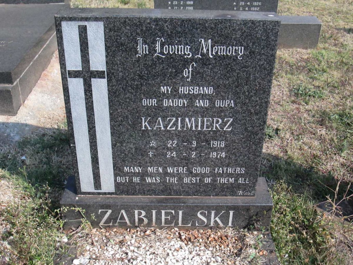 ZABIELSKI Kazimierz 1918-1974