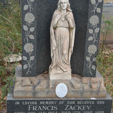 ZACKEY Francis 1954-1968