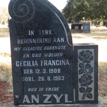 ZYL Cecilia Francina, van 1908-1963