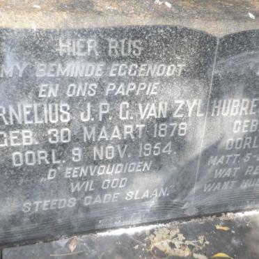 ZYL Cornelius J.P.G., van 1878-1954 &amp; Hubrecht S.C. 1882-1961