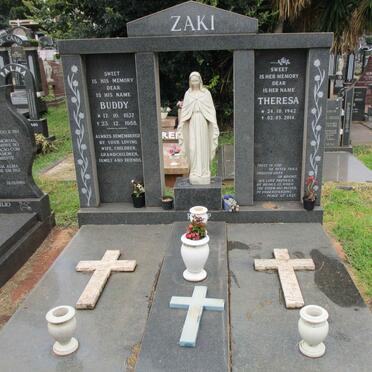ZAKI Buddy 1937-1988 &amp; Theresa 1942-2014