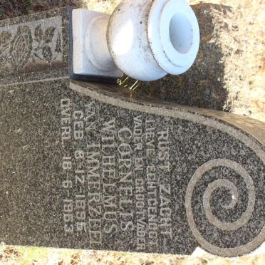 IMMERZEEL Cornelis Wilhelmus, van 1895-1963