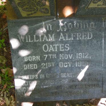 OATES William Alfred 1912-1950