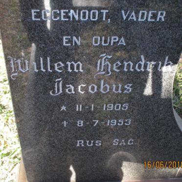OLIVIER Willem Hendrik Jacobus 1905-1953