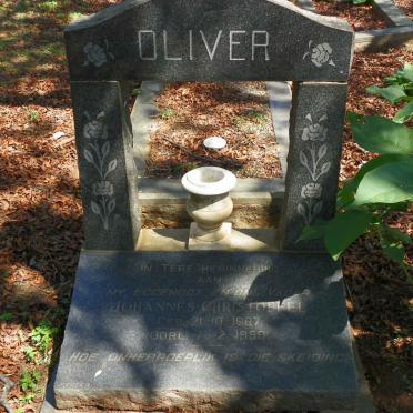 OLIVER Johannes Christoffel 1887-1959