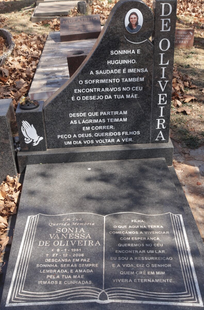 OLIVEIRA Sonia Vanessa, de 1981-2006