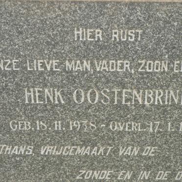 OOSTENBRINK Henk 1938-1964