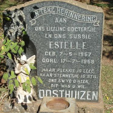 OOSTHUIZEN Estelle 1957-1958