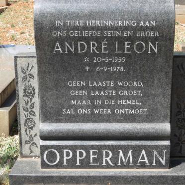 OPPERMAN André Leon 1959-1978