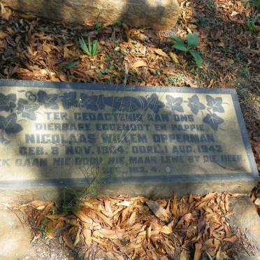 OPPERMAN Nicolaas Willem 1904-1942