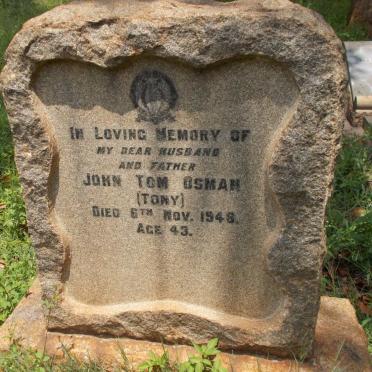 OSMAN John Tom -1948